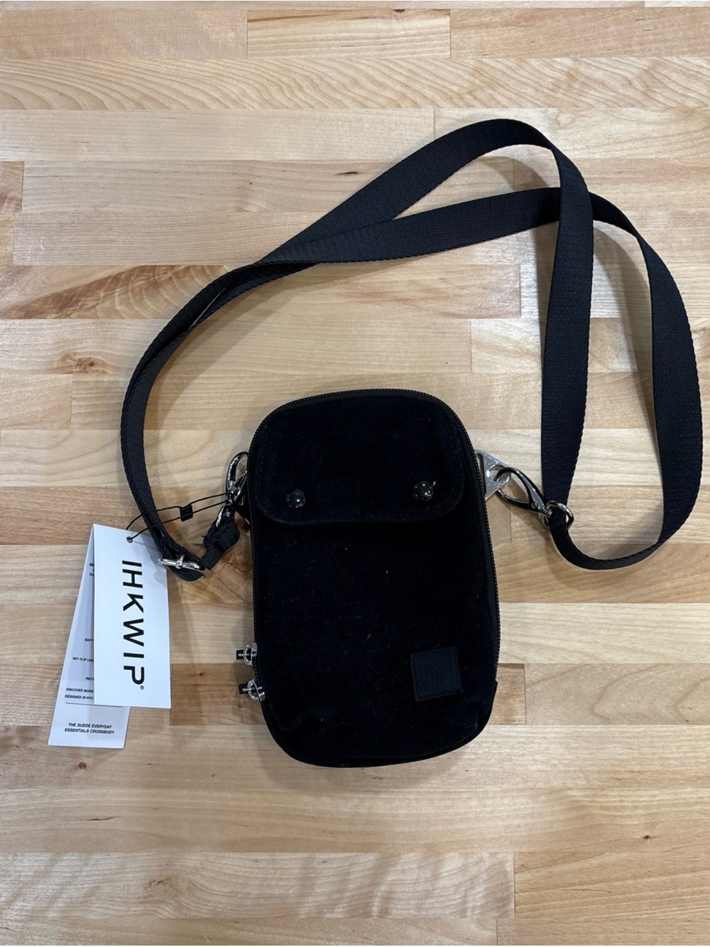 HKWIP Black Women’s Crossbody Mini Bag
